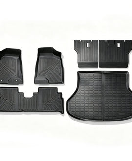 TPE Floor Liners & Backrest Mat &Cargo Liner for 2001-2007 Highlander Base Limited Sport