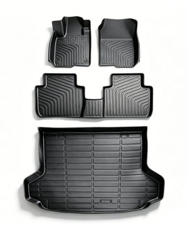 Full Set TPE All-Weather 3D Custom Floor Mats for 2023-2026 Honda HR-V Gas Hybrid