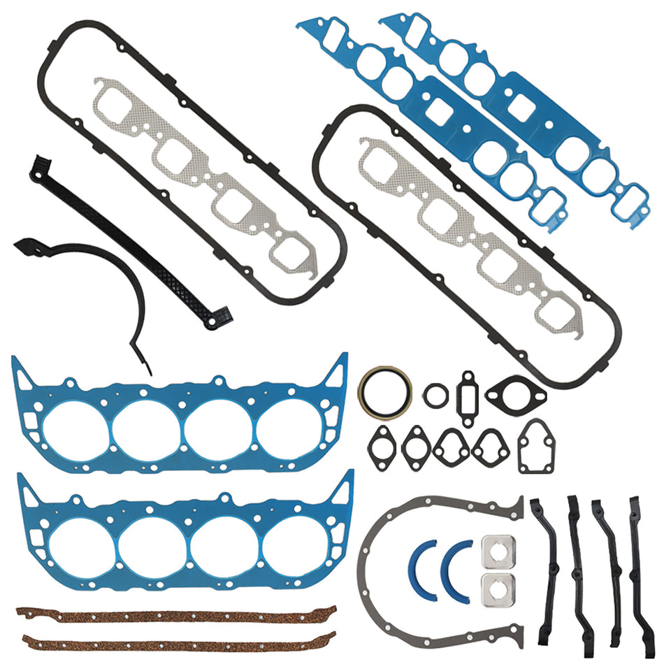 Full Complete Gasket Set 260-1009 260-1270 Replacement for Chevry C10 C20 C30 Camaro Corvette GMC C15 G25 G35