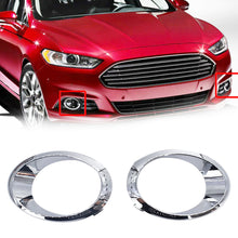 Load image into Gallery viewer, Chrome LH/RH Fog Light Cover Bezel Trim Ring For Ford Fusion Mondeo 2013-2016