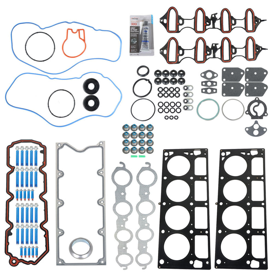 labwork Head Gasket Set with Bolts HS26191PT Replacement for 2002-2004 Chevrolet Express Silverado GMC Savana Buick 5.3L 4.8 OHV