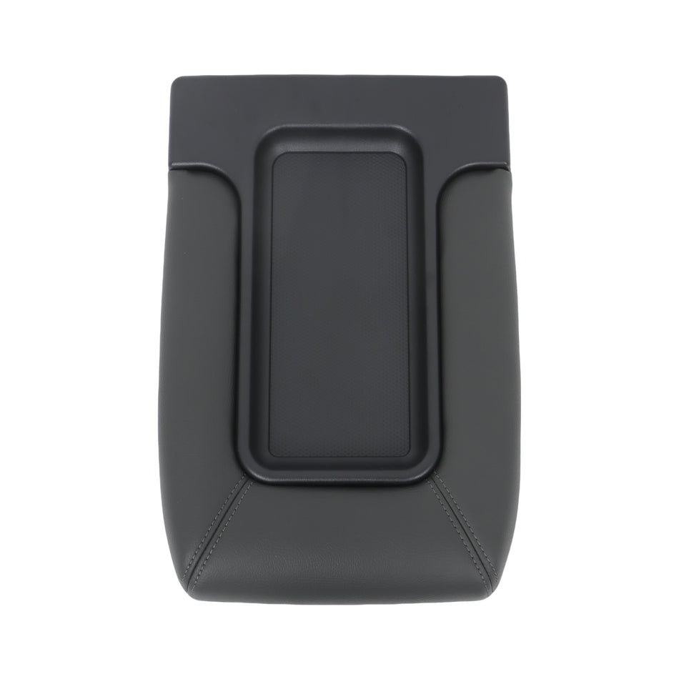 labwork Center Console Armrest Lid Dark Gray Replacement for Chevrolet Silverado 1997-2007