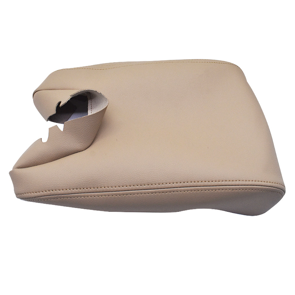 For 09-14 Acura TL Beige/Tan Vinyl Leather Center Console Lid Armrest Cover