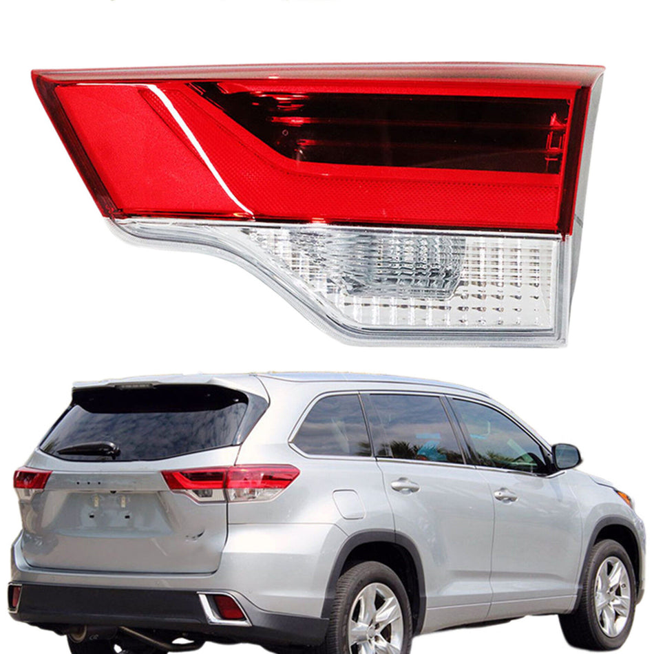 labwork Passenger Side Inner LED Tail Light Replacement for 2017-2019 Toyota Highlander