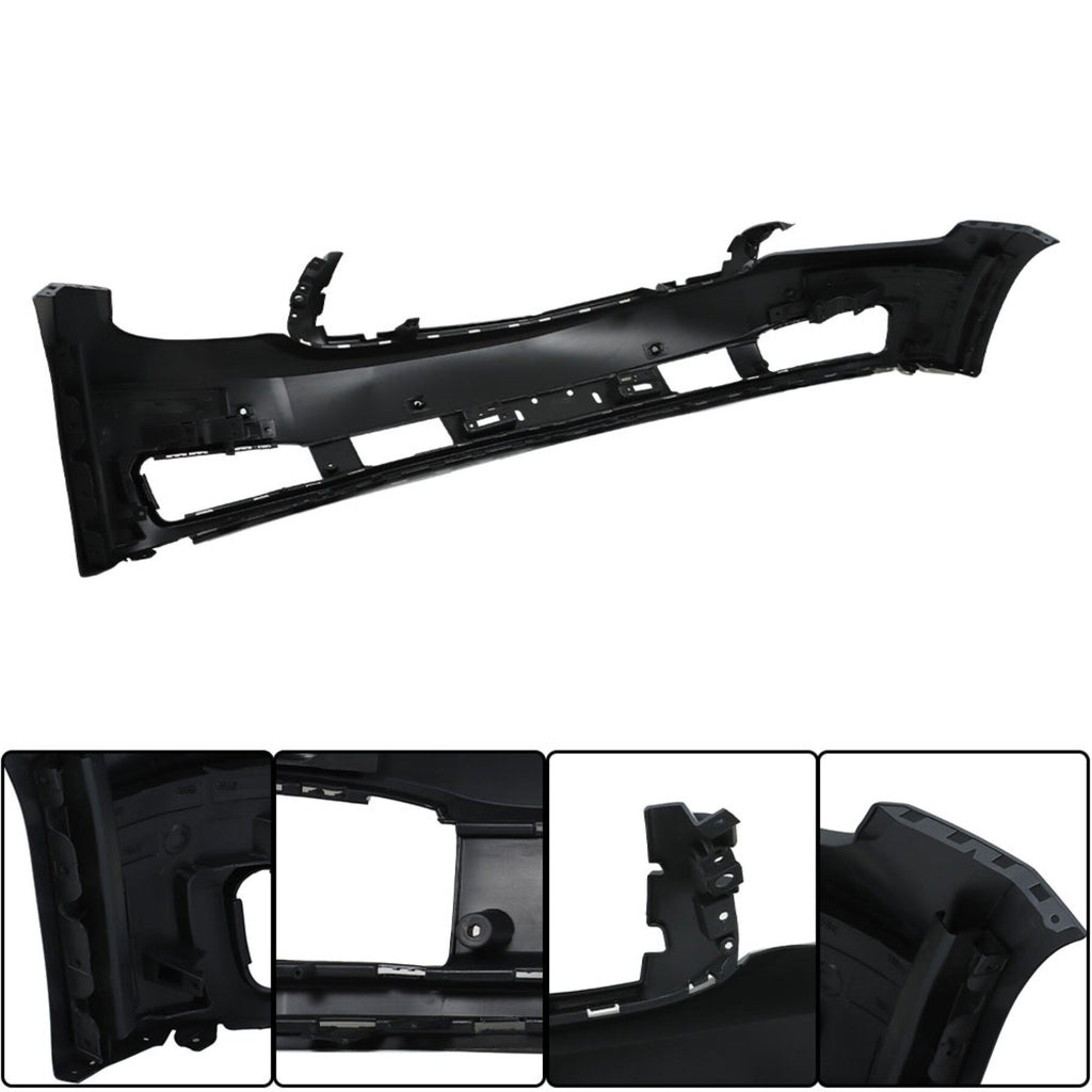 labwork Front Upper Bumper Cover Replacement for Tahoe Suburban 2015-2020 with Parking Sensor Hole GM1000974