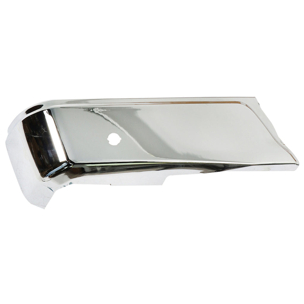 labwork Chrome Left Side Rear Bumper End Cover with Park Assist Sensors Hole Replacement for 2015-2020 F150 FL3Z17906B