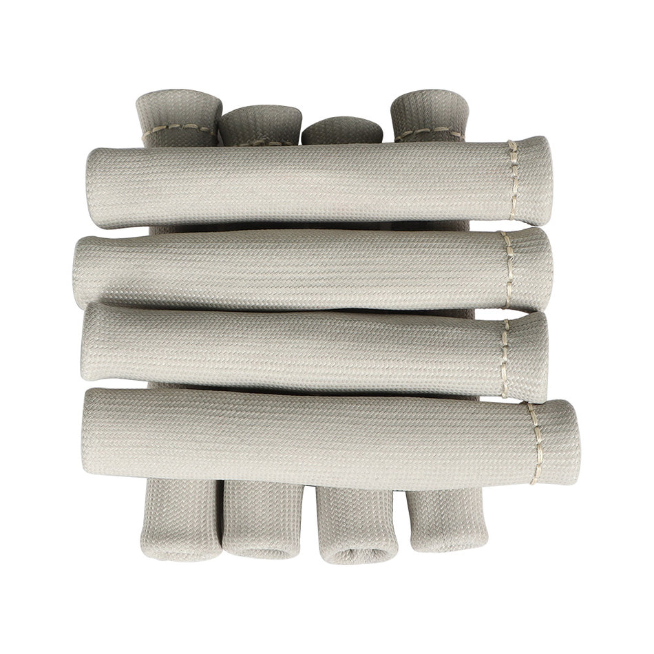 8x GRAY 1200° SPARK PLUG WIRE BOOTS HEAT SHIELD PROTECTOR SLEEVE SBC BBC 350 454