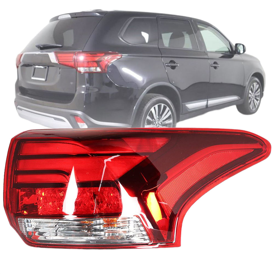 labwork Tail Light Rear Outer Lamp Replacement for 2016-2021 Mitsubishi Outlander Passenger Right Side LED Taillamp MI2805108 MI2805109