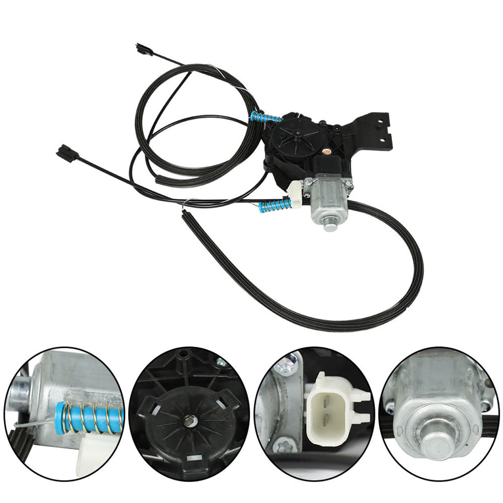 labwork Rear Power Sliding Window Motor Cable Assembly Replacement for 2009-2014 1500 2010-2014 2500 3500 5179978AA 68054772AB