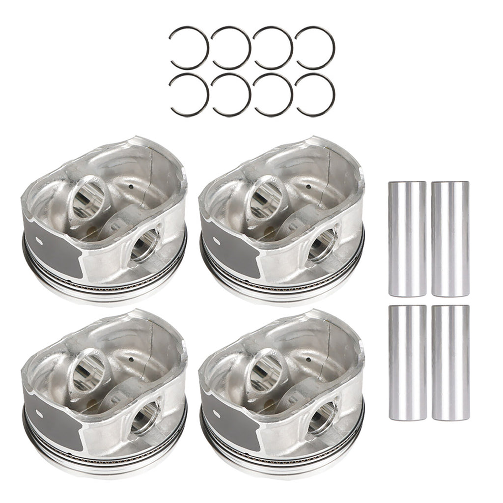 labwork 4 Set Pistons Rings Kit 12578324 12578326 Replacement for Buick Chevy GMC Pontiac Saturn 2.4L