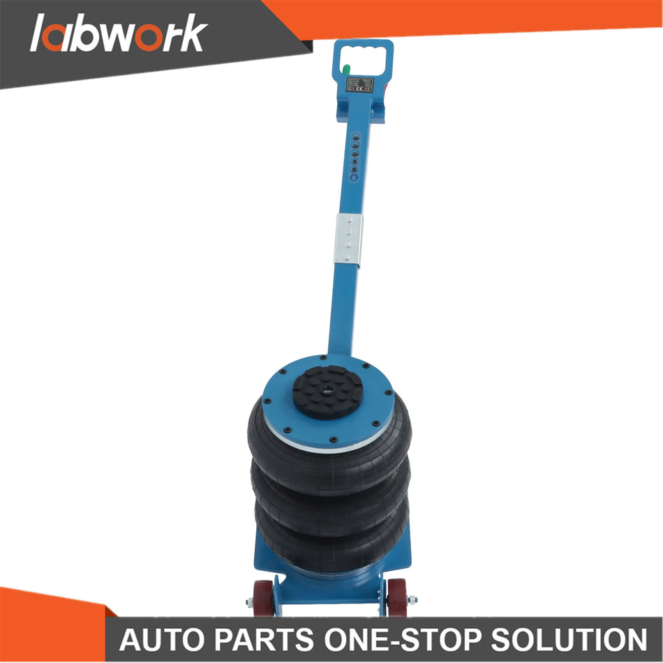 Labwork Triple Bag Air Jack 3 Ton/6600 lb Pneumatic Jack 17.7" Car SUV Lifting
