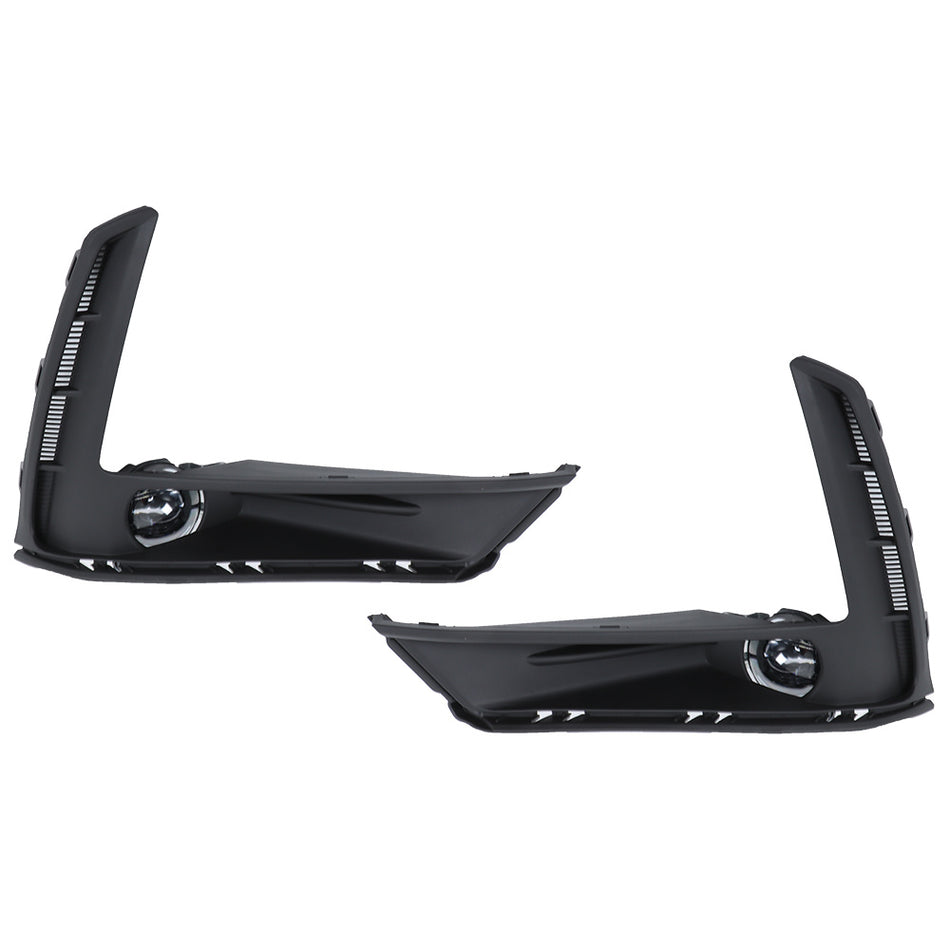 Labwork Front LED Fog Lights Lamp For 2023-2024 Honda CRV CR-V Switch Wire Bezel