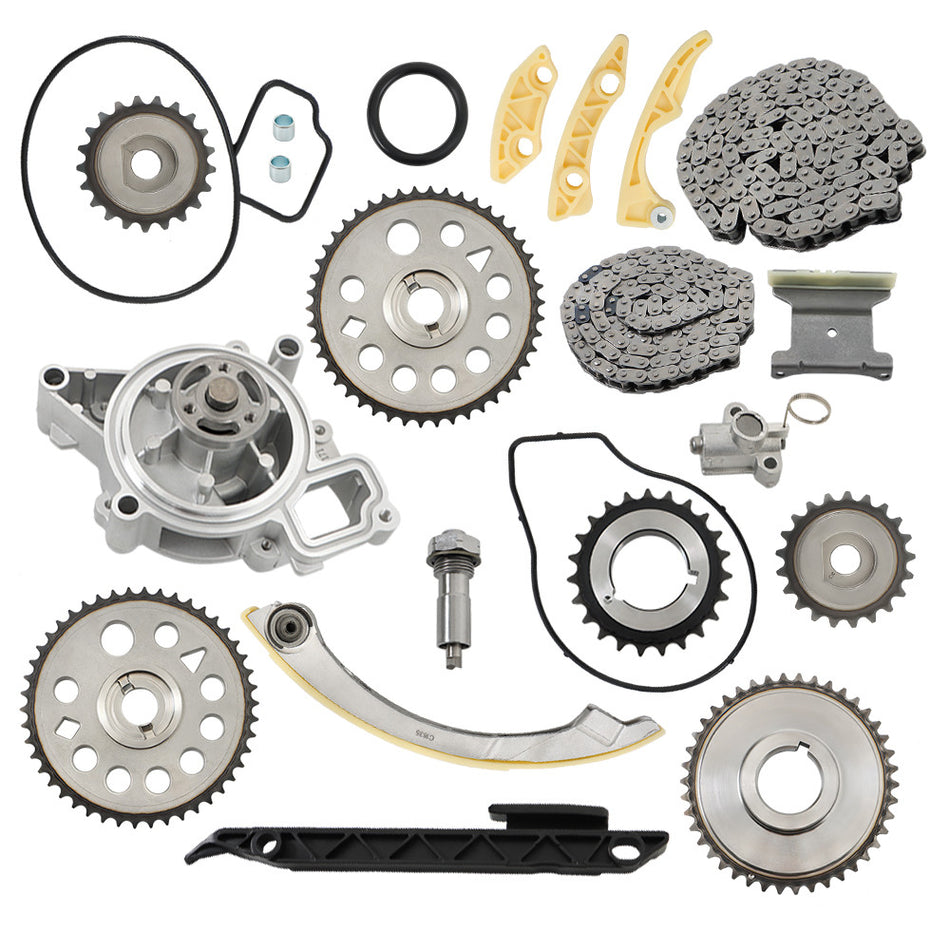 Labwork Timing Chain Kit w/ Water Pump For GM Saturn Chevrolet 2.0L 2.2L 2.4L