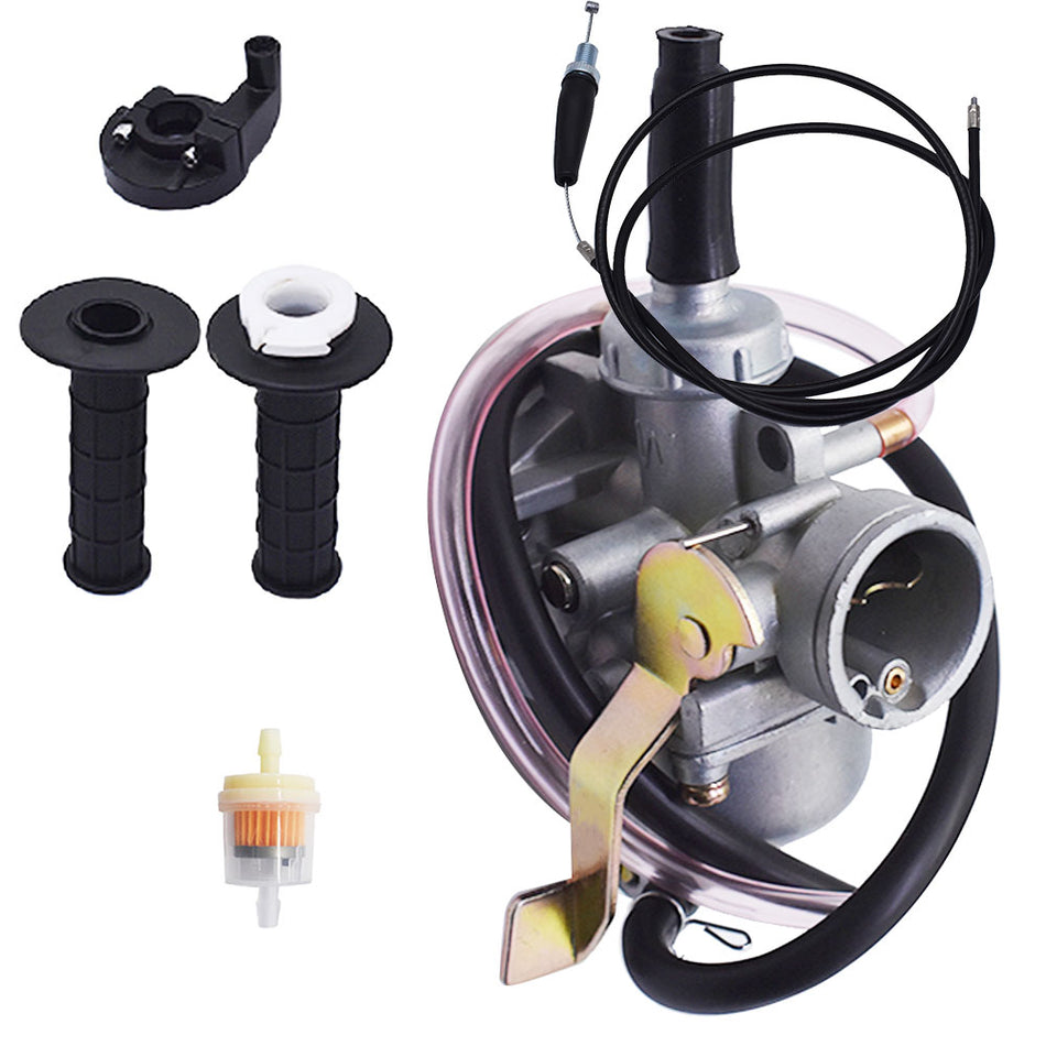 Carburetor & Handle Grip Bar & Throttle Cable For Honda Z50R  Z50R 1979-1999
