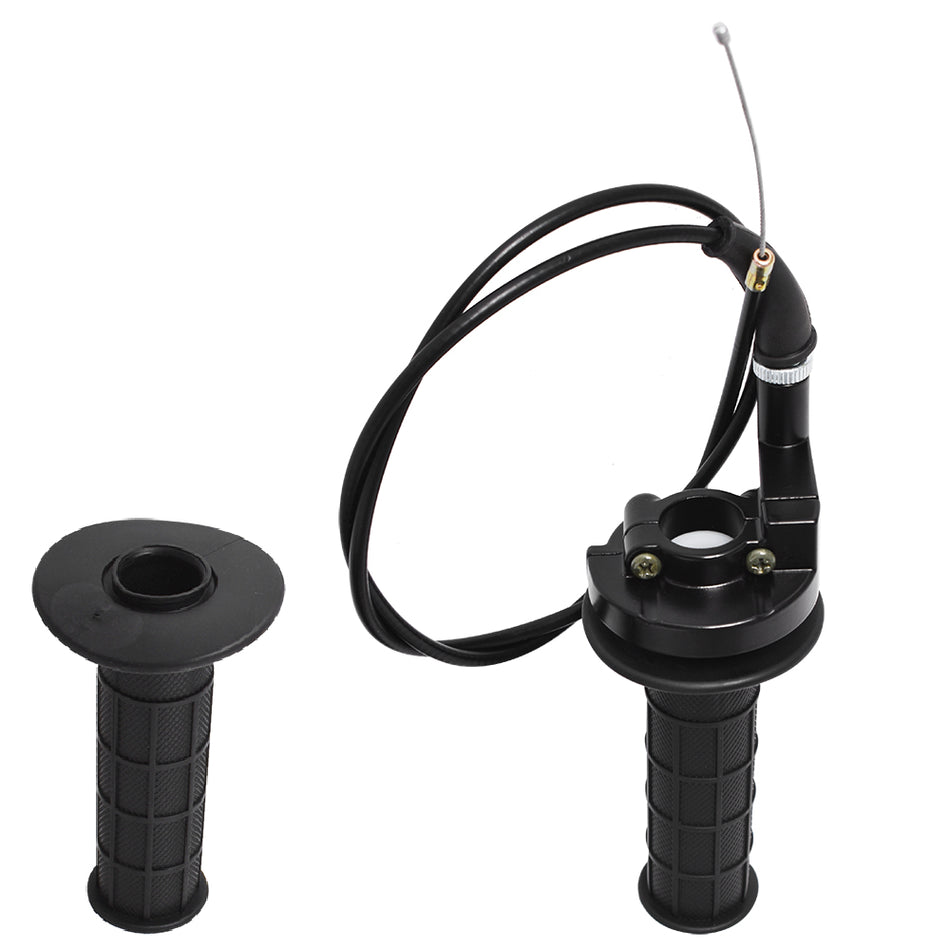 Throttle Hand Grips Cable Clamp Kit For Coleman CT200U Trail 200 Mini 196cc Bike
