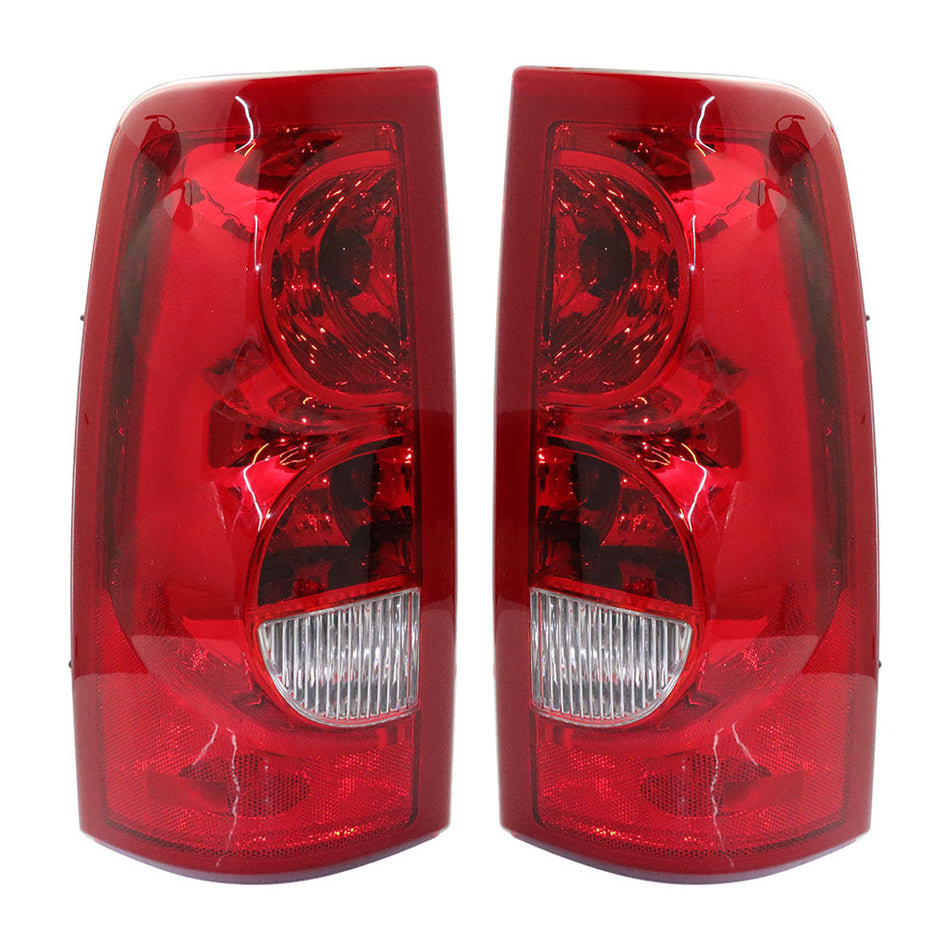 Labwork Rear Left+Right Tail Lights For Chevy Silverado 1500 2500 3500 2003-2006