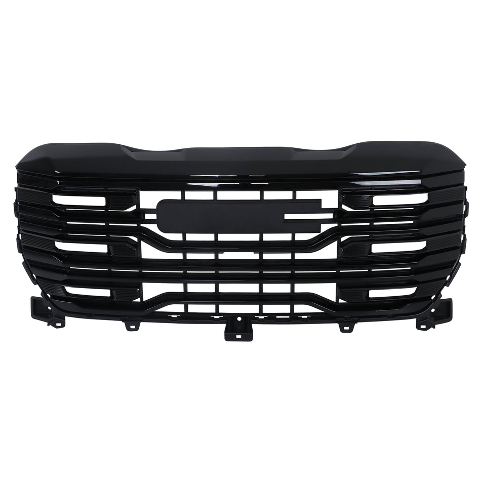 Labwork Front Grille Assembly Gloss Black For 2022-2024 GMC Sierra 1500 AT4/AT4X