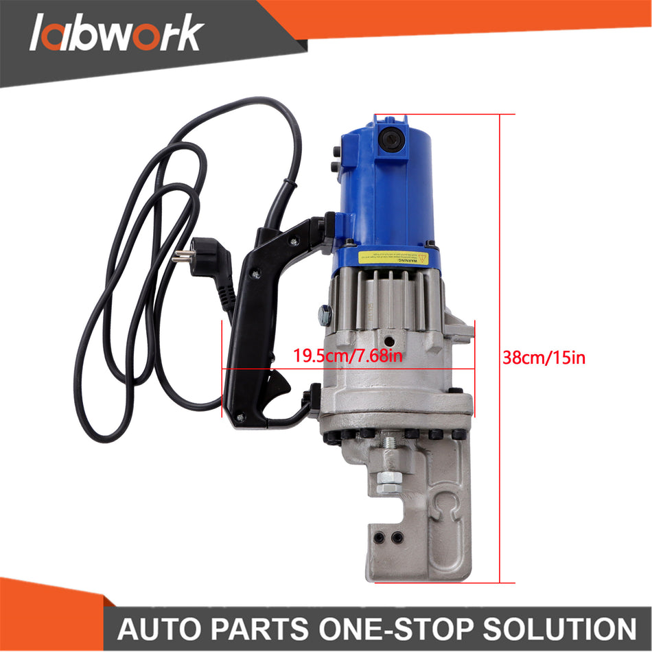 Labwork Portable Rebar Cutter RC-22 3.5-4.5 Fast Cut 7/8" Max Capacity 3/20" Min