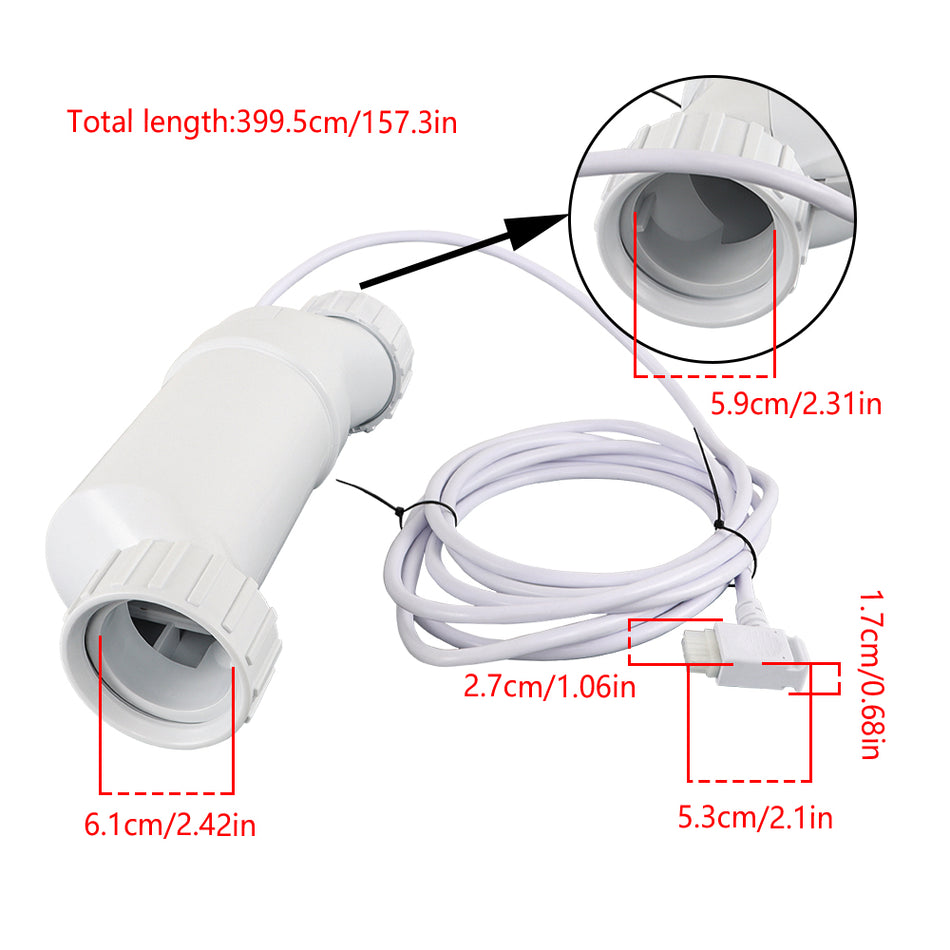For Hayward W3T-CELL-3 Swimming Pool Salt Chlorine Generator 15,000 Gallons