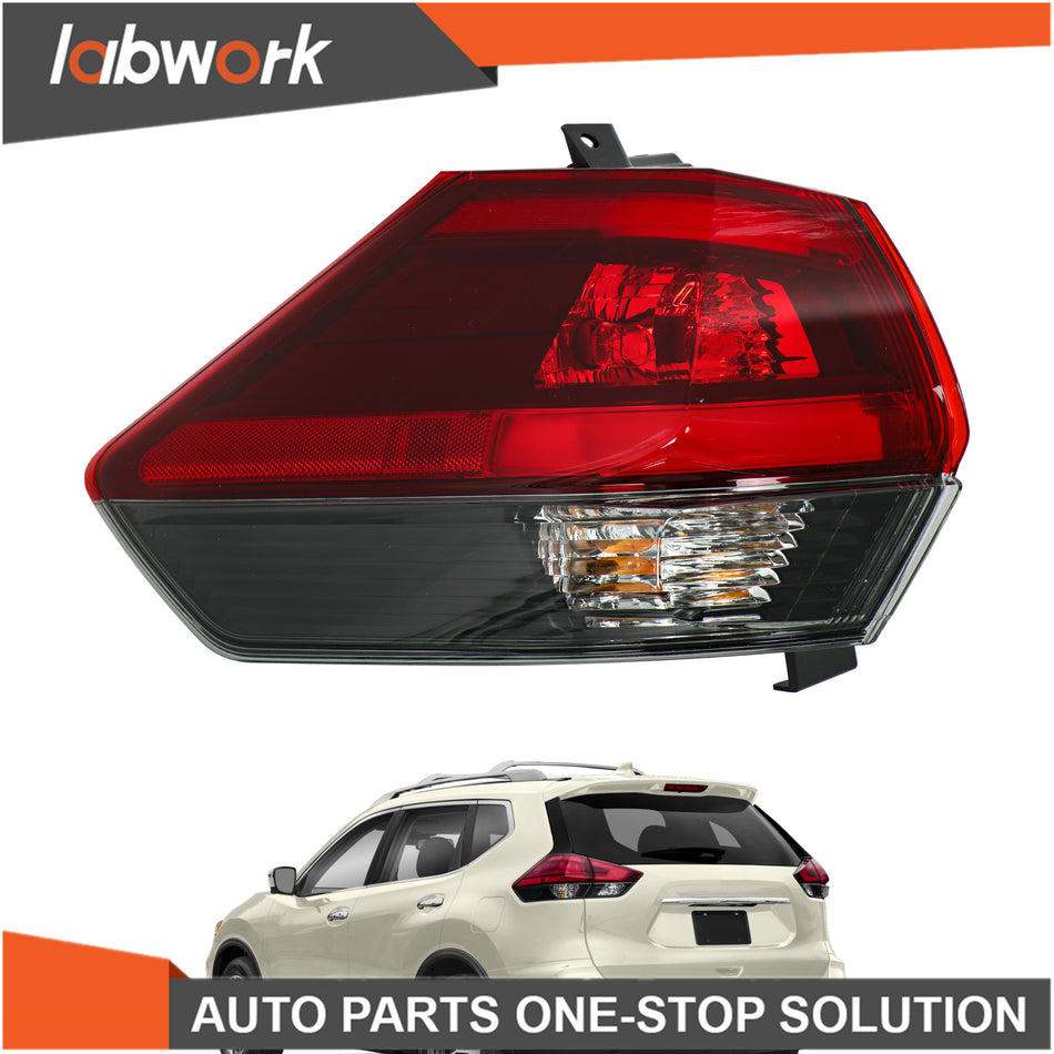 Labwork Tail Light For Nissan Rogue 2017 2018 2019 Rear Outer Lamp Left Driver