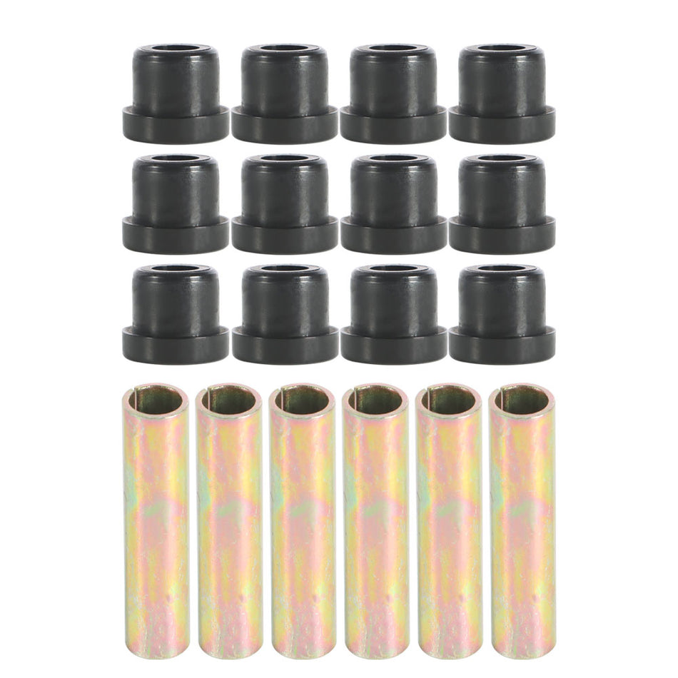 Golf Cart Rear Spring Bushing & Sleeves Kit for Club Car DS 81+ & EZGO TXT 94+