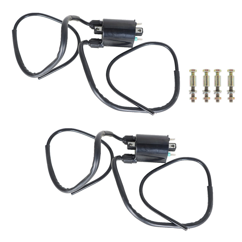 Fit For Kawasaki VN1500 Vulcan 1500 1996-2008 Front and Rear Ignition Coils
