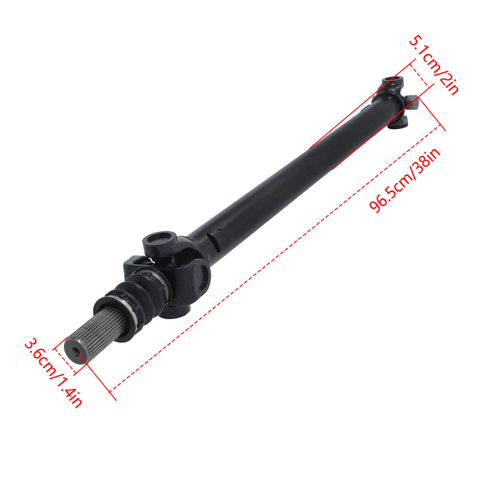 Labwork Front Driveshaft Assembly For Chevy Silverado 2500 GMC Sierra 2011-2016