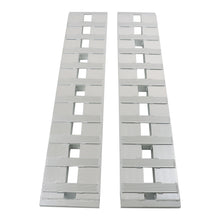 Load image into Gallery viewer, Labwork 60''x12'' 6500Lbs 1 Pair Aluminum Ramps Car Trailer Truck Ramps Hook End