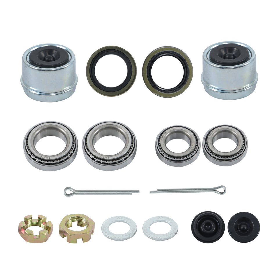 Labwork 2 Set For 1-3/8" to 1-1/16" 3500 Lbs Trailer Axle Trailer Bearing Kit