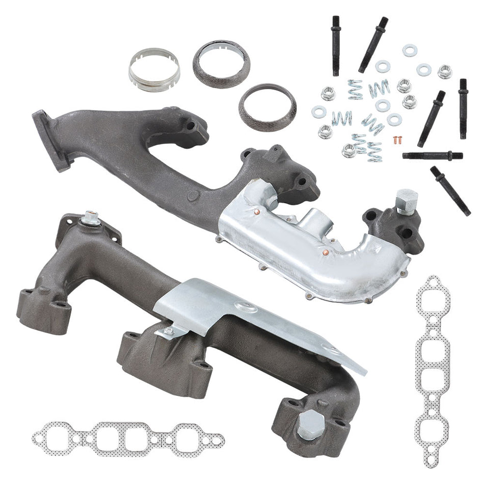 Labwork Left & Right Exhaust Manifold Kit For 1992-1995 Chevrolet C1500 Suburban
