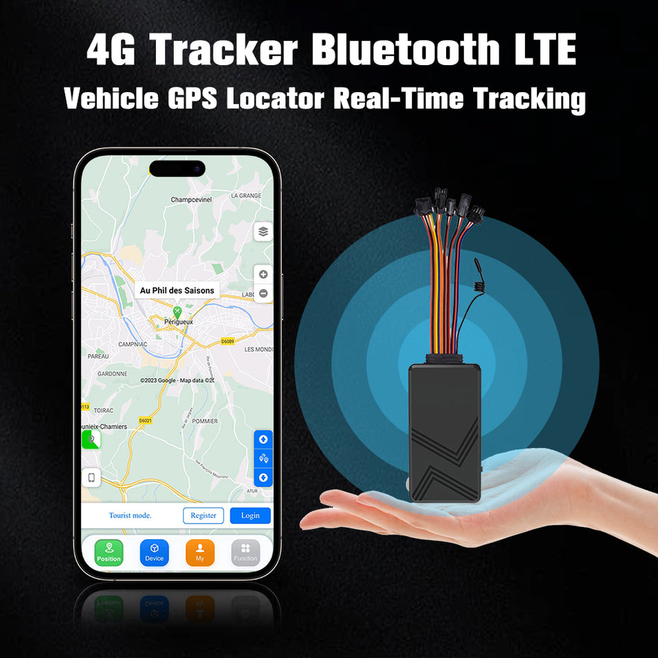 C003 GPS Locator Real-Time Tracking 4G Full Netcom Vehicle Intelligent Terminal