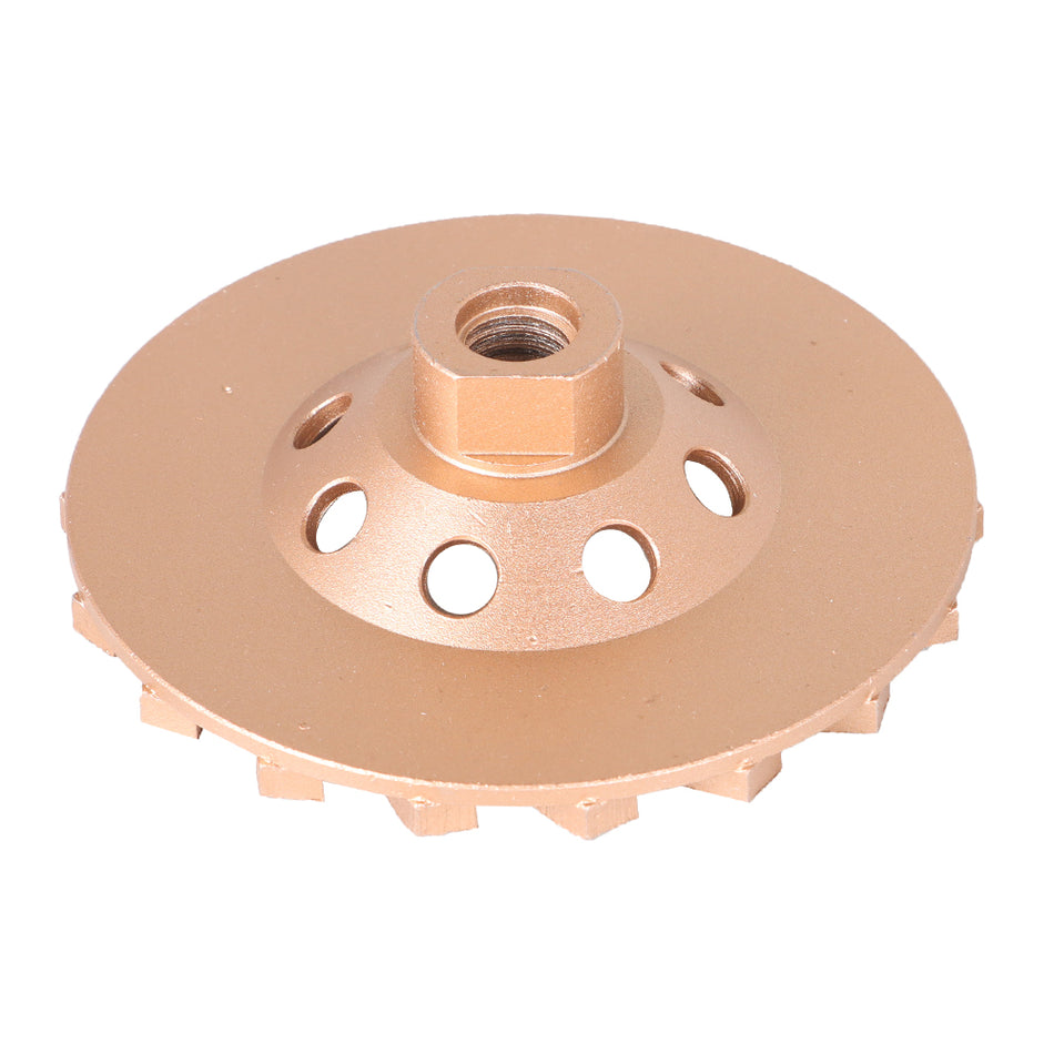 5" 18 Turbo Grinding Wheels Diamond Segments 5/8-11" Arbor For Concrete Masonry