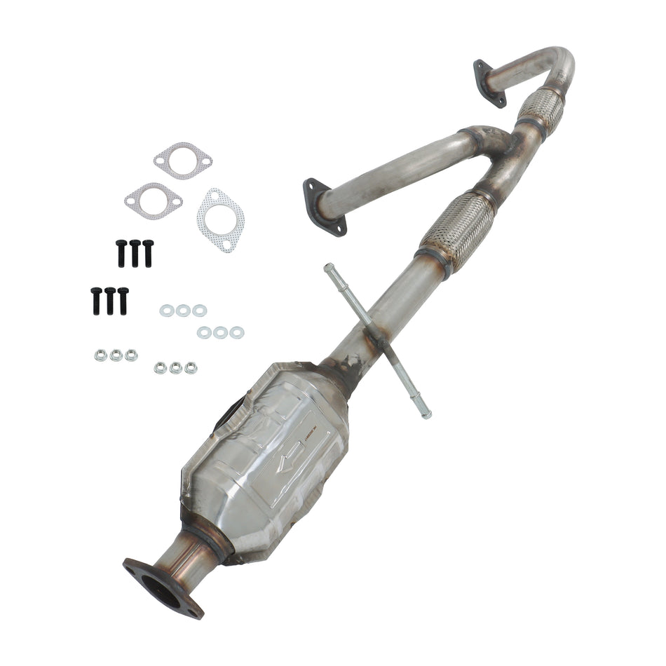 Labwork 1PC Flex Y-Pipe Catalytic Converter 2002-2006 For Kia Optima 2.7L 50479
