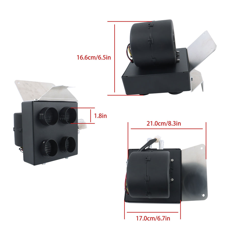 Cab Heater Kit with Defrost EMB-HTR-2561 For 2016-2024 Polaris General 1000