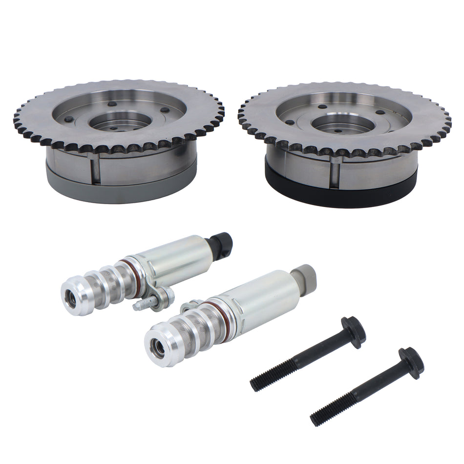 Labwork VVT Cam Phasers Timing Solenoid Valve Set For 09-17 Buick Verano Chevry