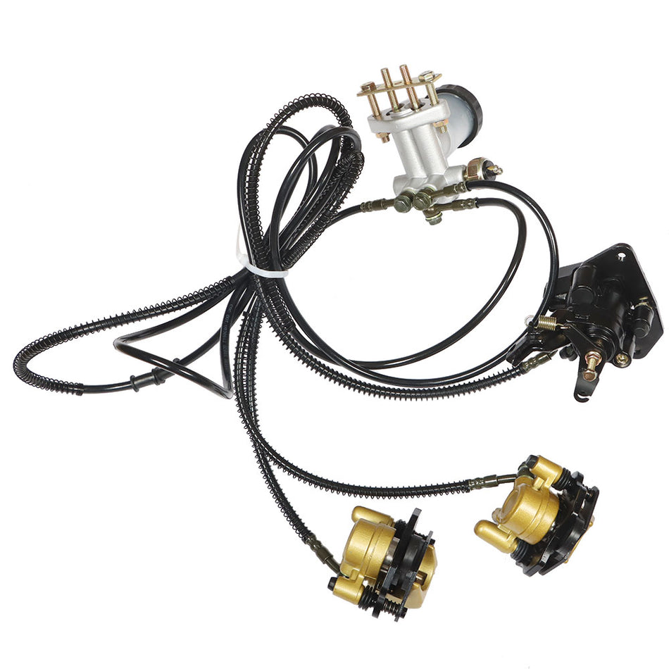 GO-KART Brake Master Cylinder Kit KD150BRKIT For Trailmaster Hydraulic Universal