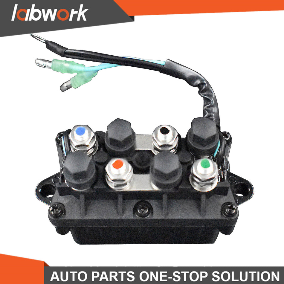 Labwork Boat Power Trim & Tilt Relay For Yamaha Outboard 30-90hp 6H1-81950-00