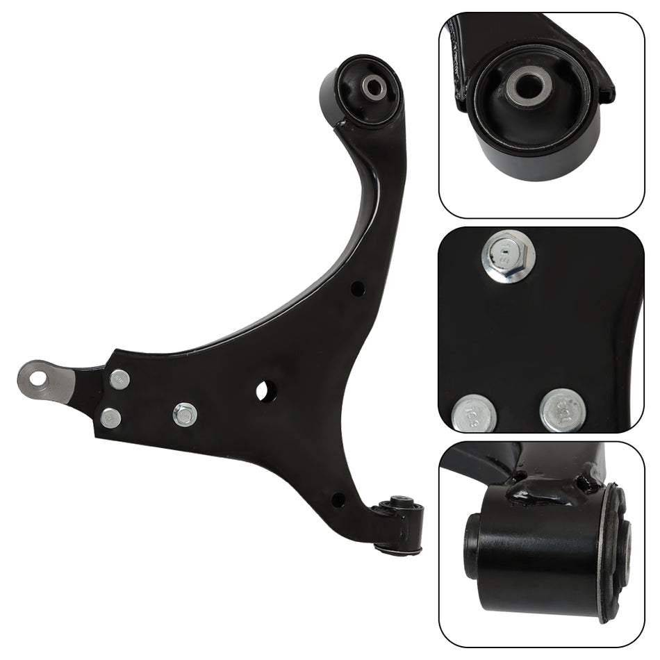 Labwork Front Lower Control Arms For 2007-2012 Hyundai Elantra 4-Door 2.0L 2Pcs