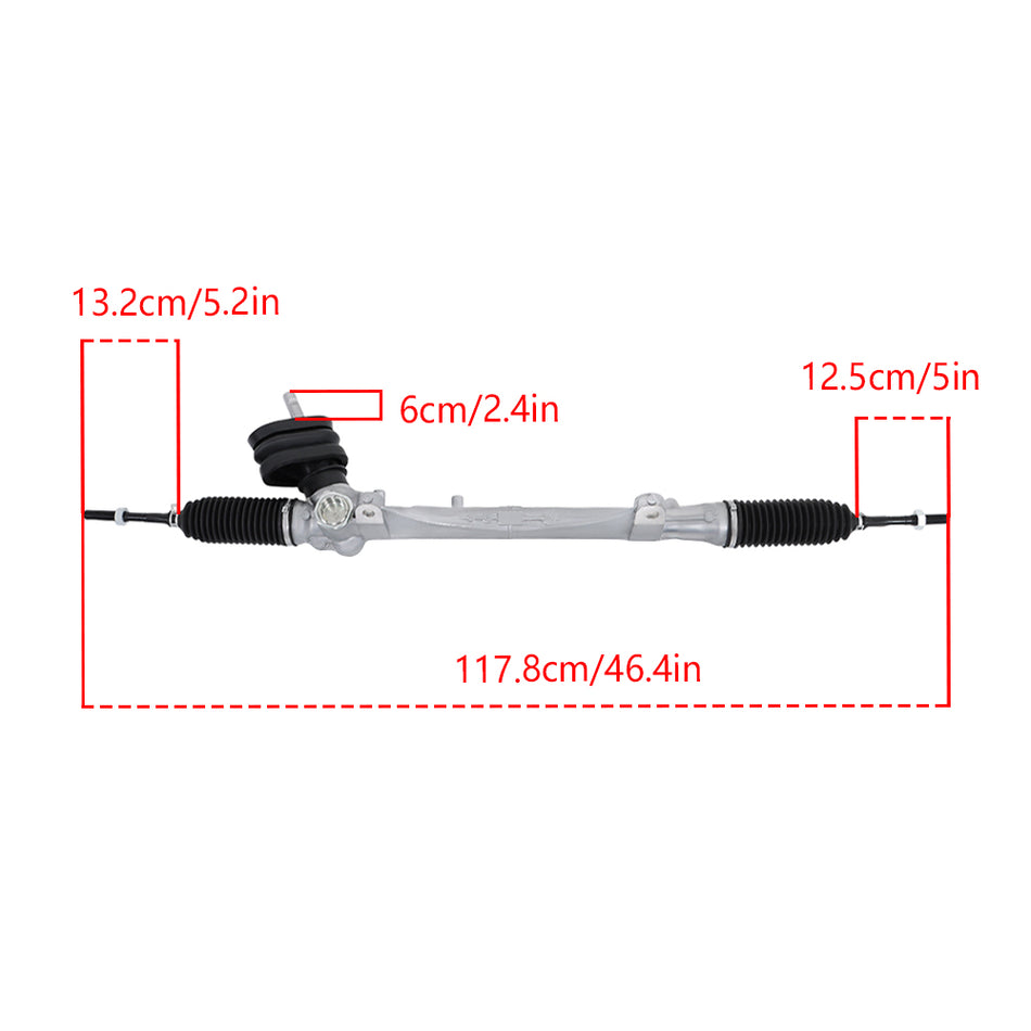 Labwork Steering Rack and Pinion Assembly For 17-19 Nissan Sentra 1.6L Durable