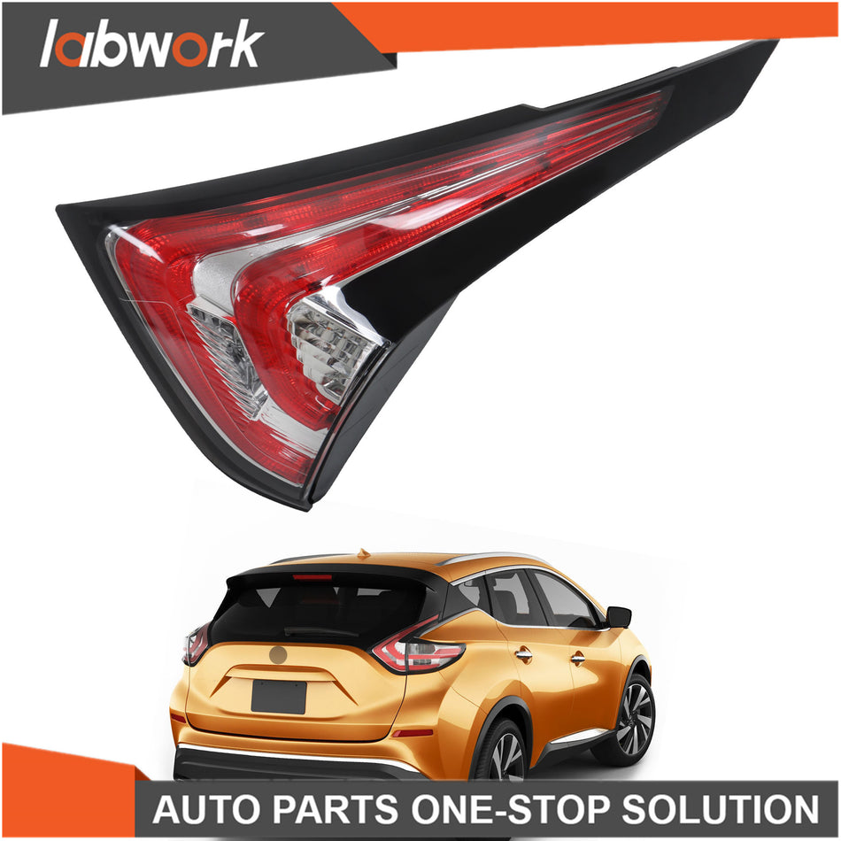 Labwork Passenger Tail Light Lamp For 2015 2016 2017 2018 Nissan Murano Inner