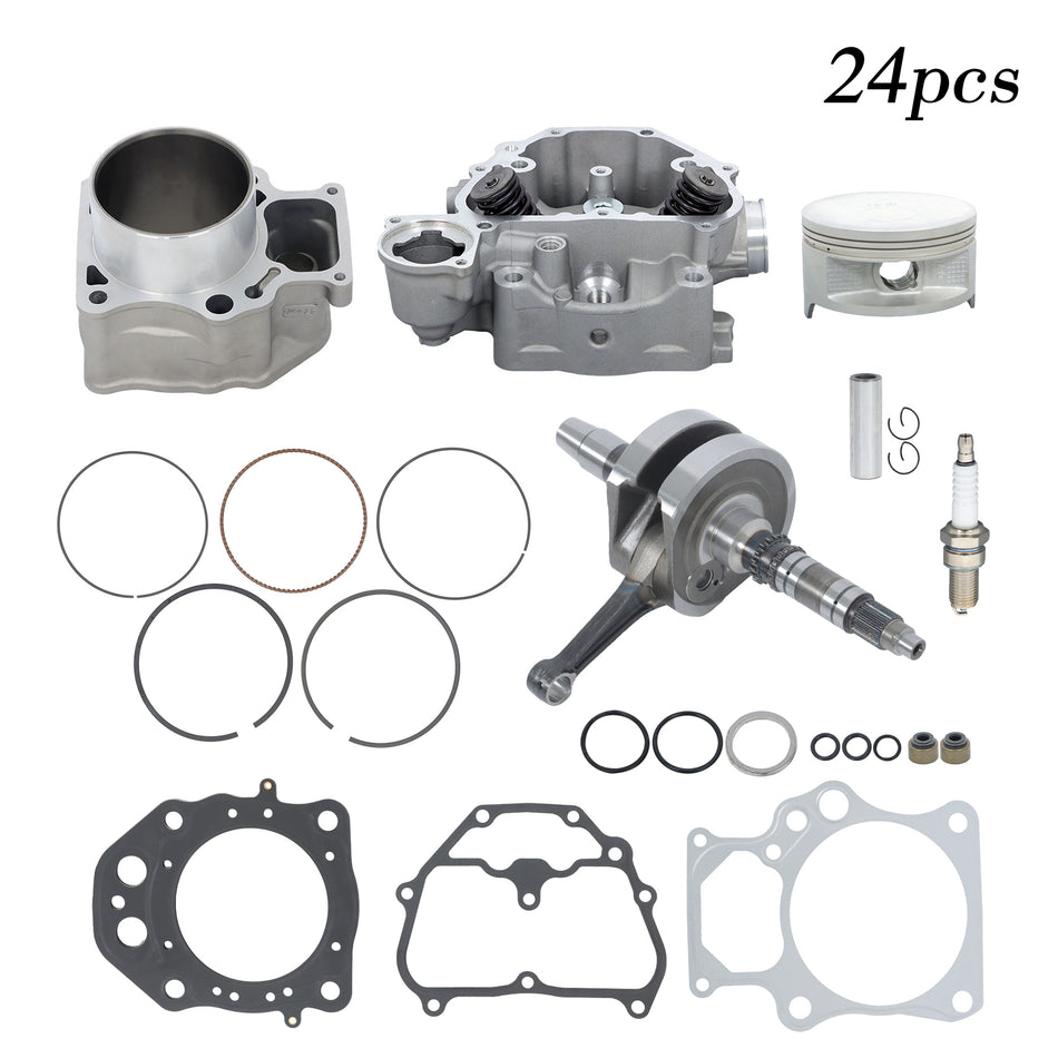 For Honda 2009-2024 TRX500 Rebuild Kit CasingCylinder crankshaft 12200-HP7-A01