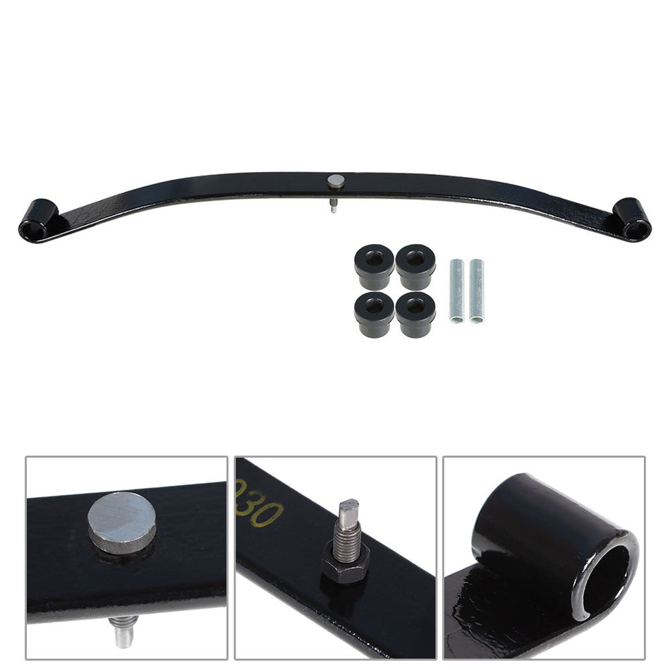 For Club Car Precedent DS G&E Models Golf Cart Front Leaf Spring W/ Bushing Kit
