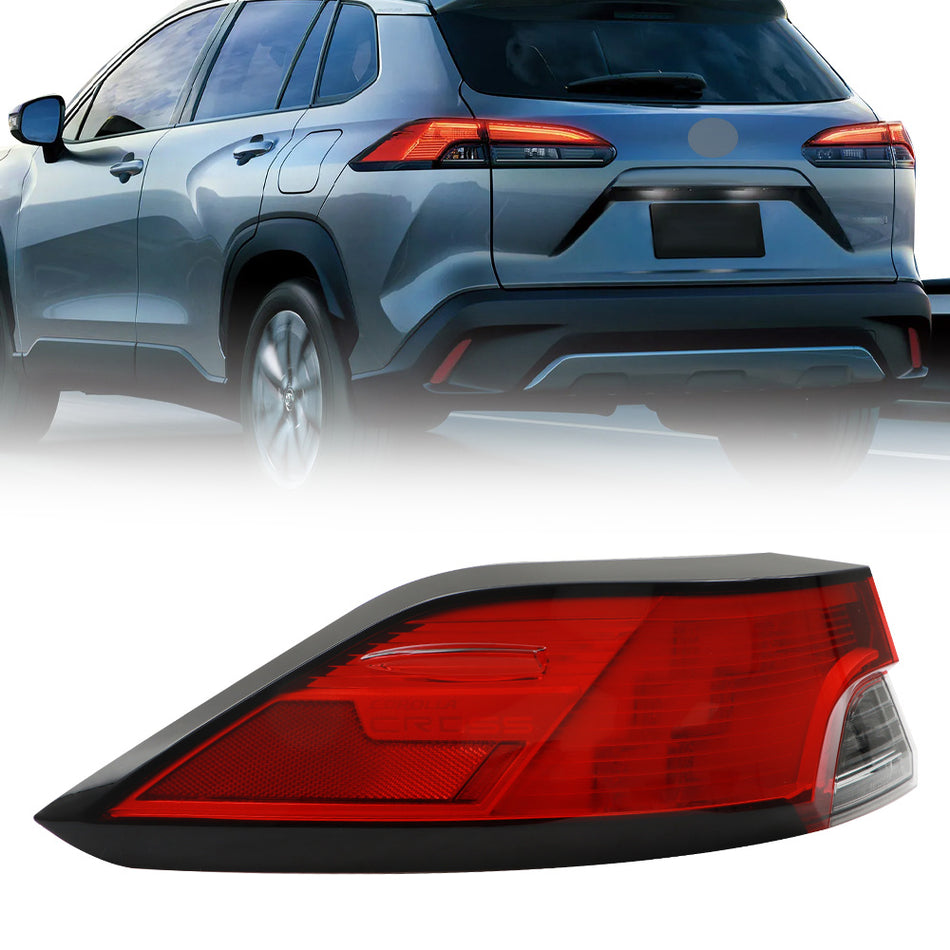 Labwork Driver Tail Light Assembly For 2022-23 Corolla Cross XLE LED Outer Lamp
