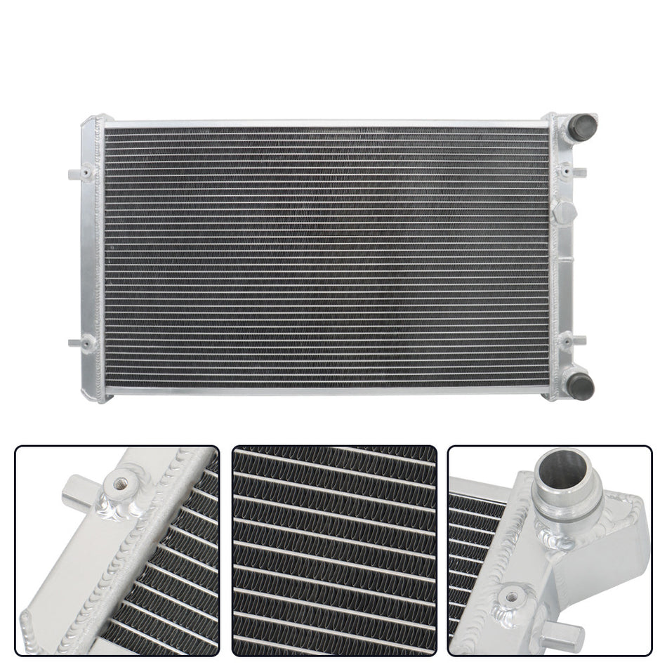 Labwork 2Row 42MM Aluminum Radiator For 1999-2005 VW VAG Golf Jetta MK4 Audi TT