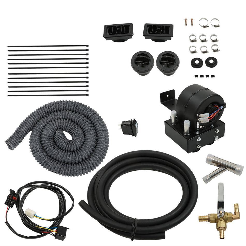 Fit for Polaris Ranger XP 1000 Cab Heater Kit with Defrost (2018-Current) USA