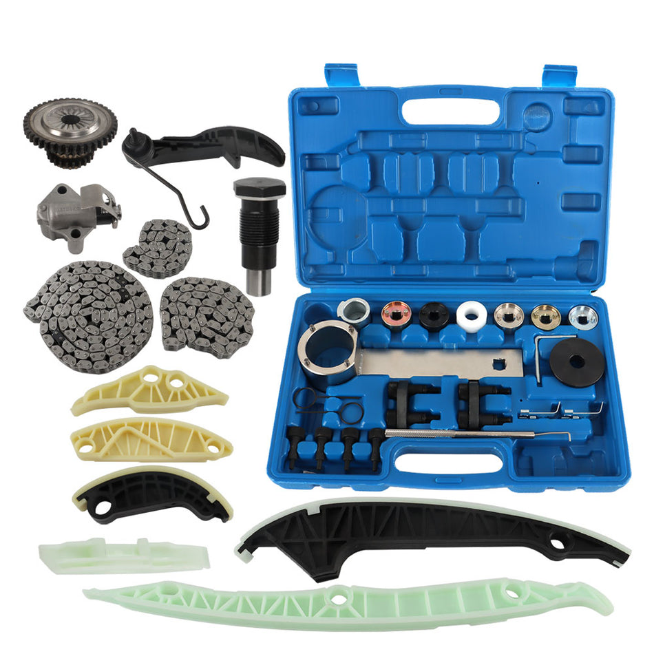 Labwork Timing Chain & Tool Kit For 2008-15 Audi A3 A4 VW CC EOS GTI Jetta 2.0T