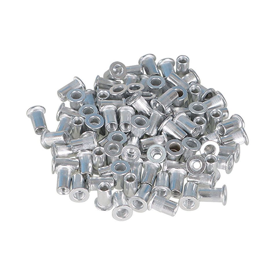 10-24 Aluminum Rivet Nut Rivnut Insert Nutsert SAE 100 Pieces