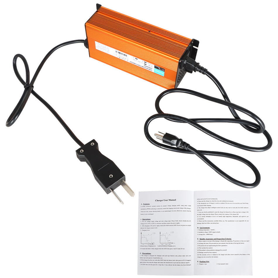 36 volt 14 amp crowfoot plug golf cart battery charger Fits For EZGO and Yamaha