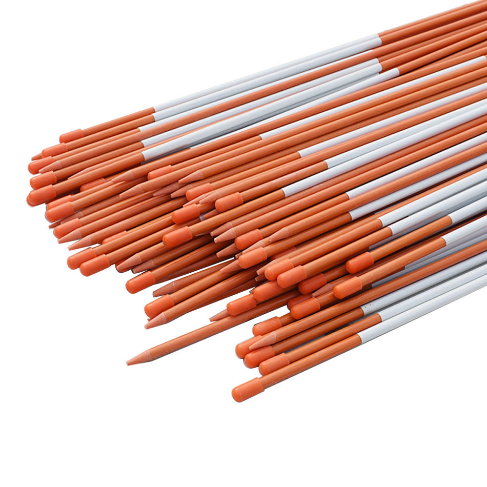 100Pcs Driveway Markers Snow Stakes Reflective Markers Diameter  5/16" Durable