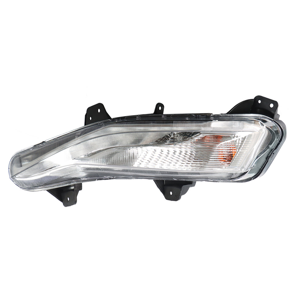 Labwork Left Fog Light For 2019-2021 Chevy Malibu w/LED DRL Lamp Clear Lens